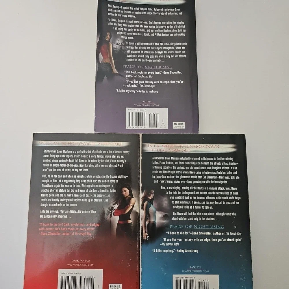 Urban Fantasy Book Lot of 6 -‎ Vampire Babylon, Walker Papers, Shadow Falls